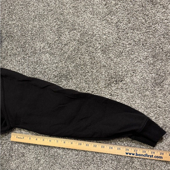 Off The Wall Sweatshirt Men S Black Original Spell Out Logo Hoodie Pullover - Picture 8 of 9